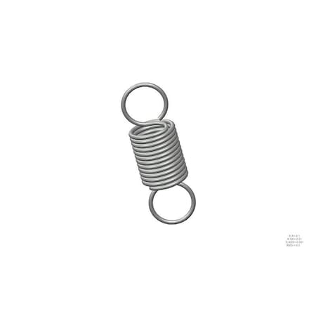 Approved Vendor Extension Spring, O=1.125, L= 3.50, W= .105 G009968681